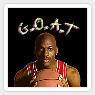 MJ 23 - THE GOAT Sticker